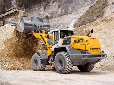 liebherr skid steer|L 580 XPower Wheel loader .